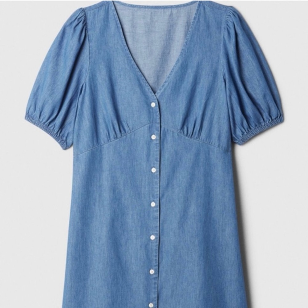 GAP Blue Denim Dress